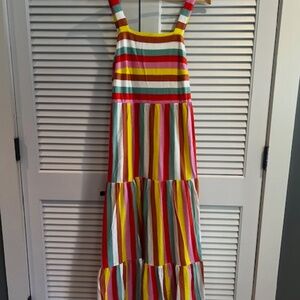 JCrew Rainbow Knit Maxi